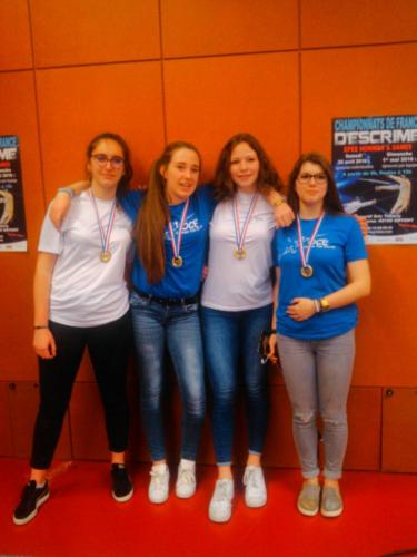 2016 - Cadettes N1 Bronze Championnat de France