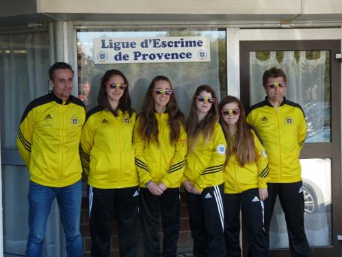 Equipe de Provence Minimes 2014