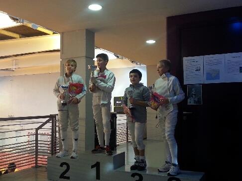 Guillaume 2ème au Tournoi de Ligue Benjamins à Aix en Provence