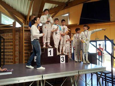 Podium Ch de ligue Pupille de Cabries le 06 Avril 2014